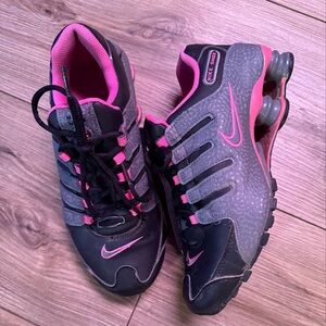 nike shox nz womens black pink
